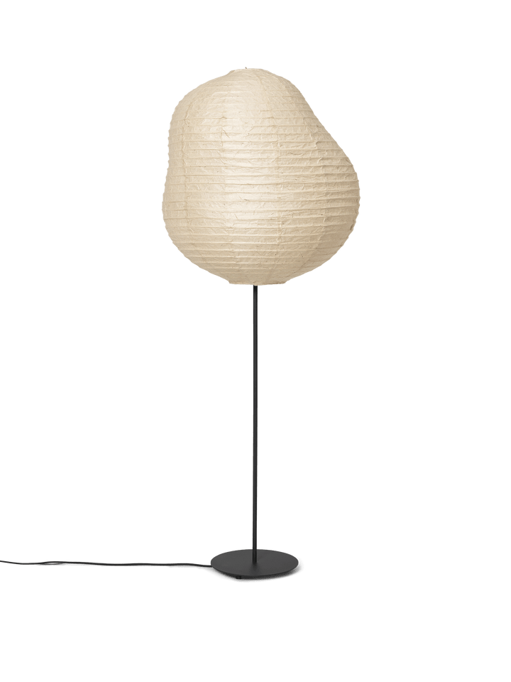 Kurbis Floor Lamp - Tall - Natural/Black