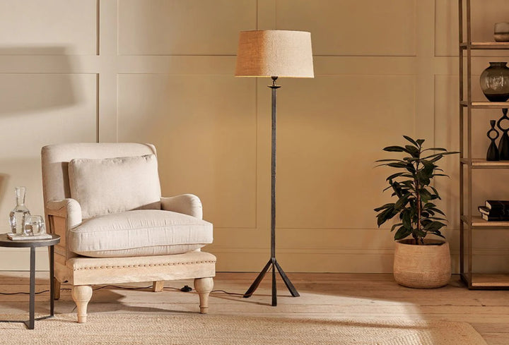 Sahhil Metal Tripod Floor Lamp