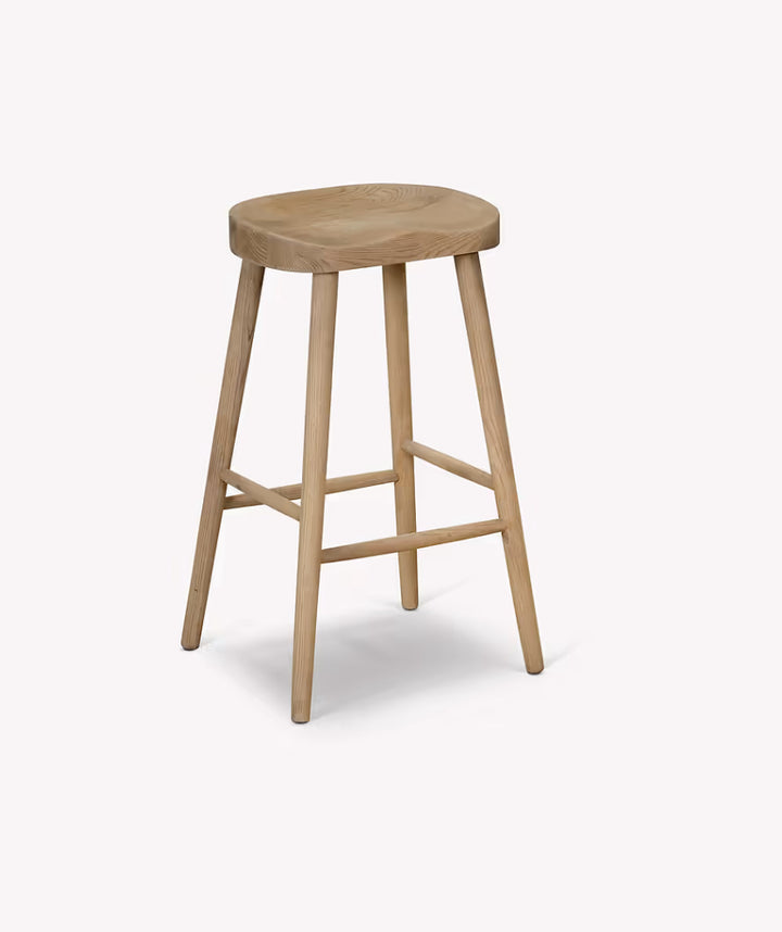 Lilley Bar Stool - Lime Wash