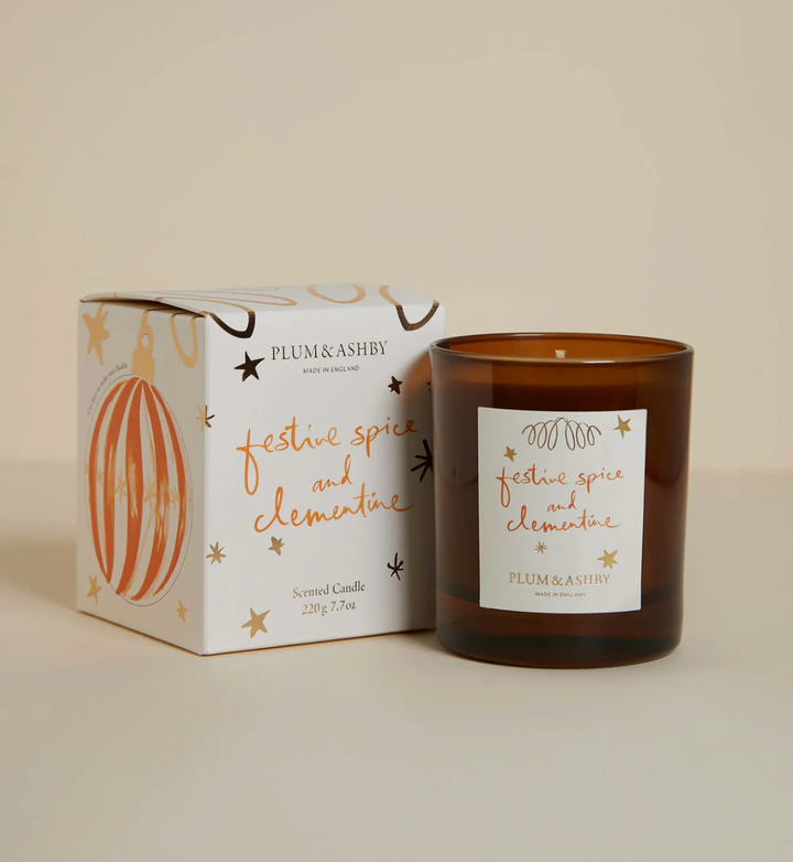 Festive Spice & Clementine Candle