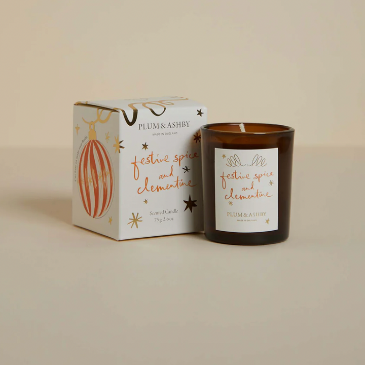 Festive Spice & Clementine Votive Candle