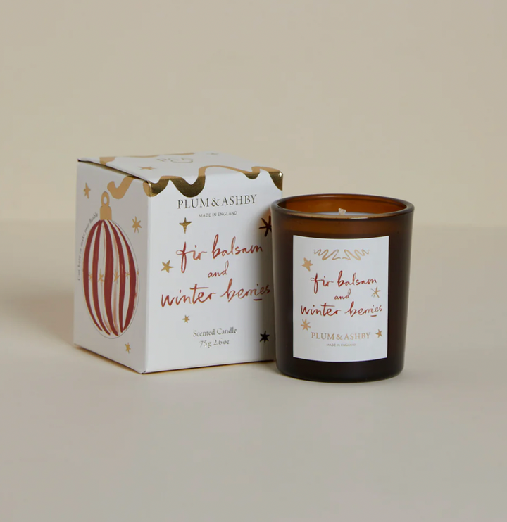 Fir Balsam & Winter Berries Votive Candle