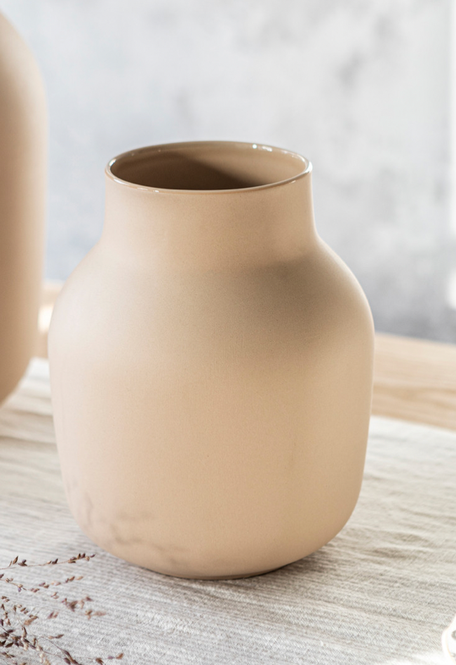 Ombersley Small Sand Ceramic Vase