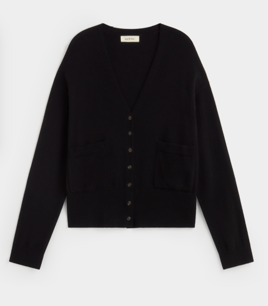 Cocoon Cardi - Black