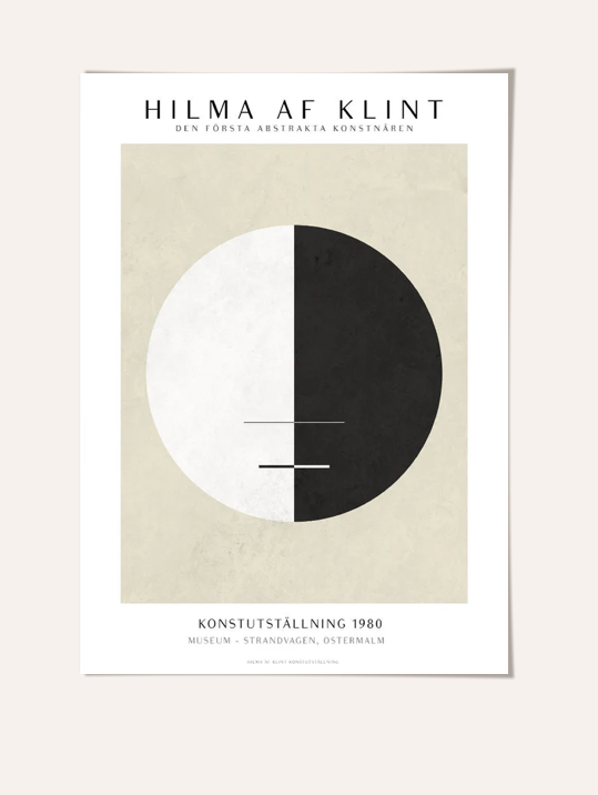 Hilma af Klint Print 30x40cm