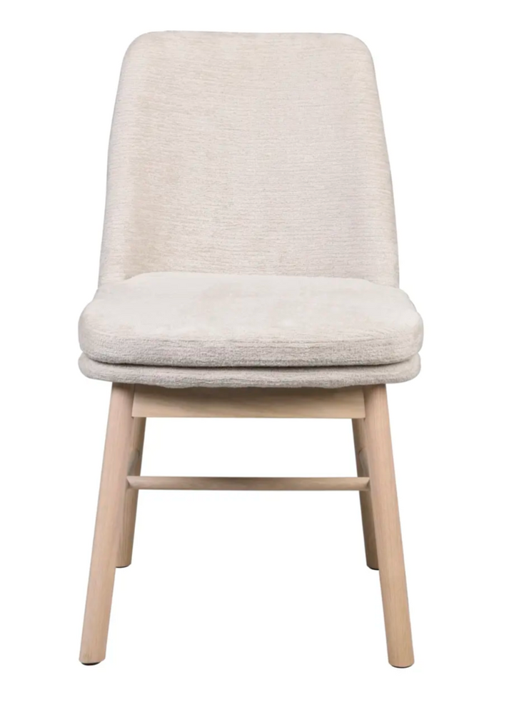 Amesbury Chair (Whitewash/ Beige)