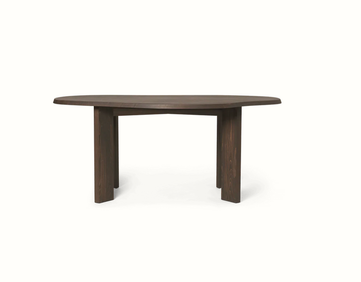 Tarn Desk - Dark Brown/White Beech