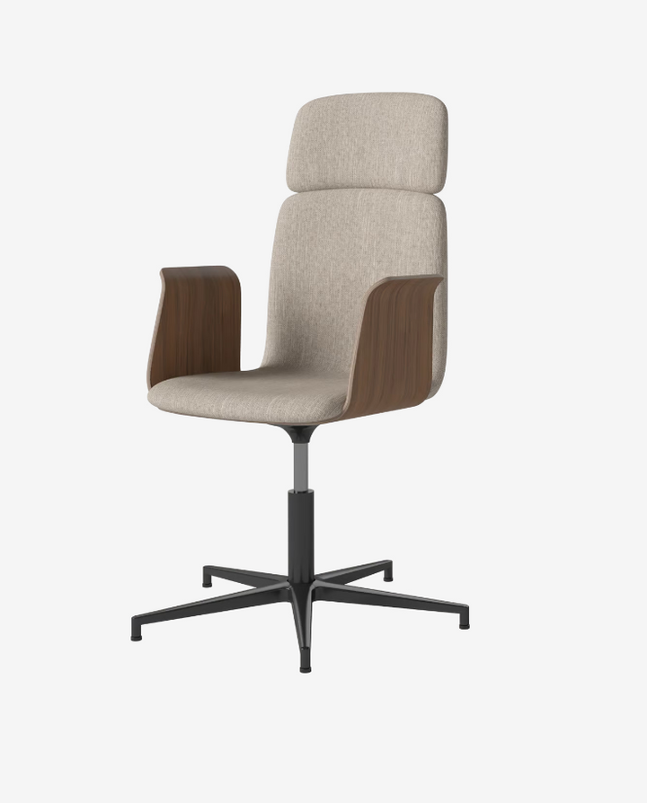 Palm Upholstered CEO Chair (different finish options available)