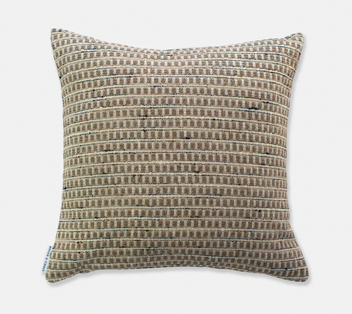 Hardwick Textured Cushion in Stone